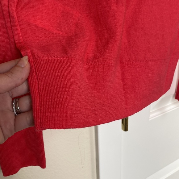 LK Bennett XS coral pink wool sweater - Picture 7 of 7